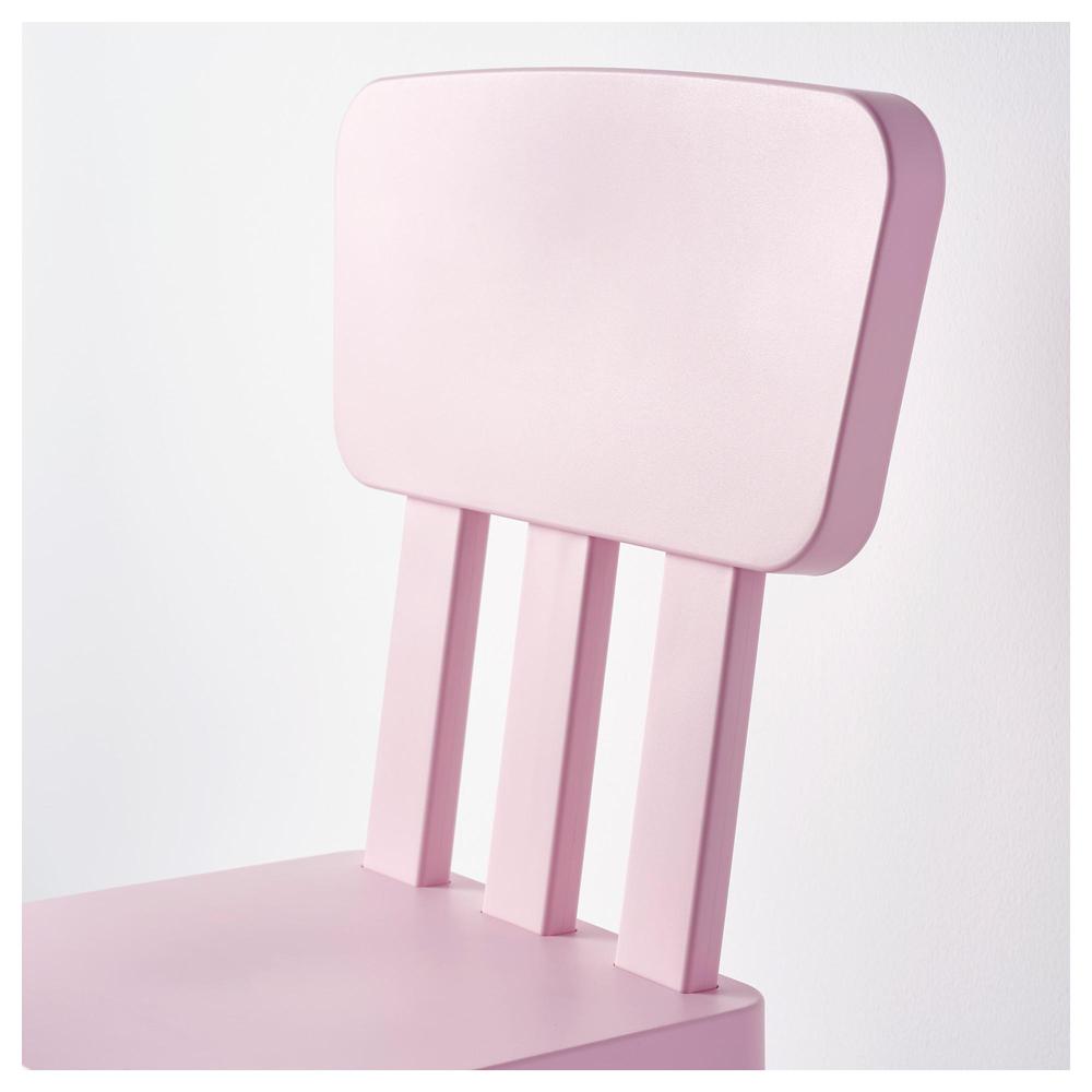 ikea mammut chair pink